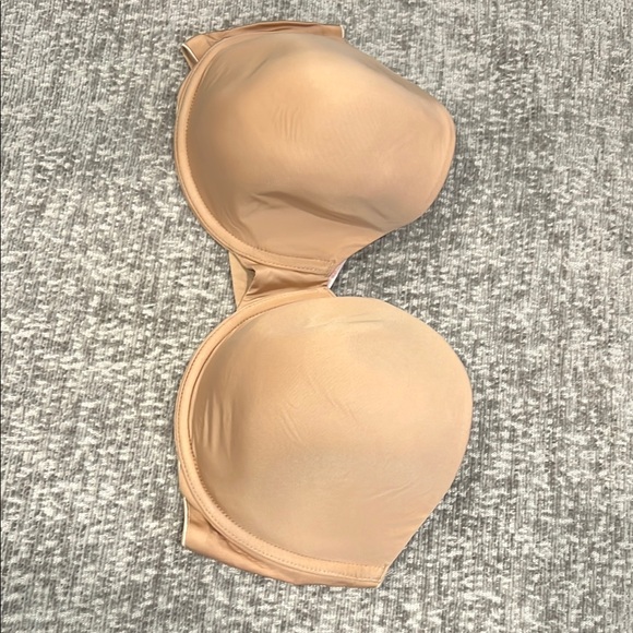 Victoria Secret lined strapless bra, Seamless Tan Bra - Picture 1 of 4